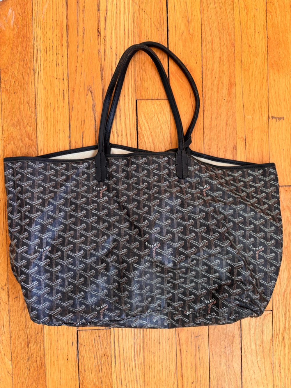 Goyard St Louis PM tote black